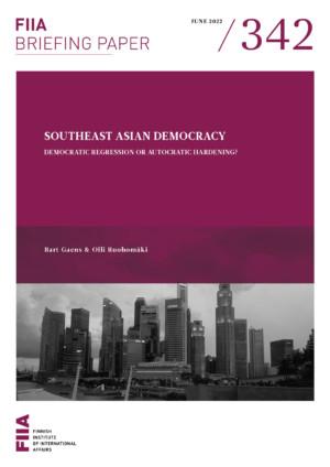 Southeast Asian democracy: Democratic regression or autocratic hardening?