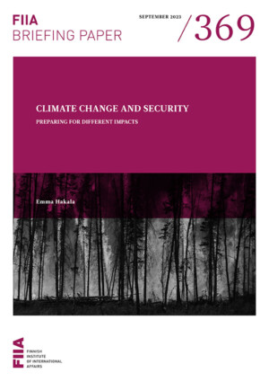 Climate change and security: Preparing for different impacts