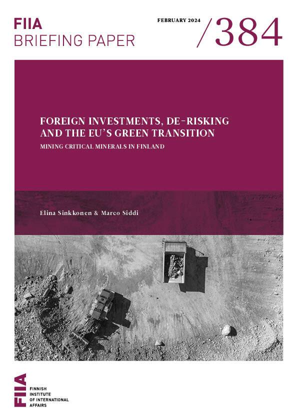 Foreign investments, de-risking and the green transition - Vimarsana News