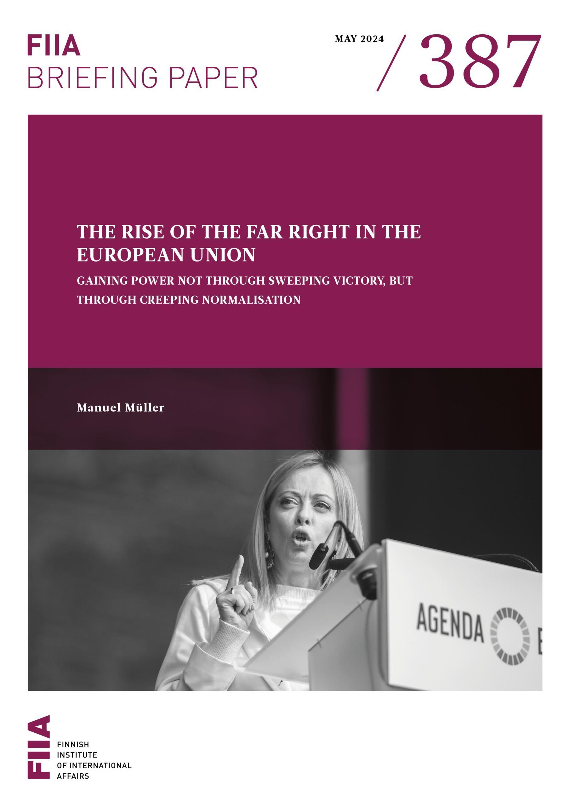 The rise of the far right in the European Union | FIIA