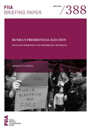 Russia’s presidential election: Signalling repression and demobilizing opposition